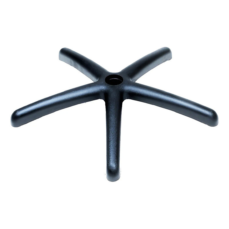 Pata De Silla Giratoria Estrella Pvc Base Repuesto Accesorio Negro Pvc