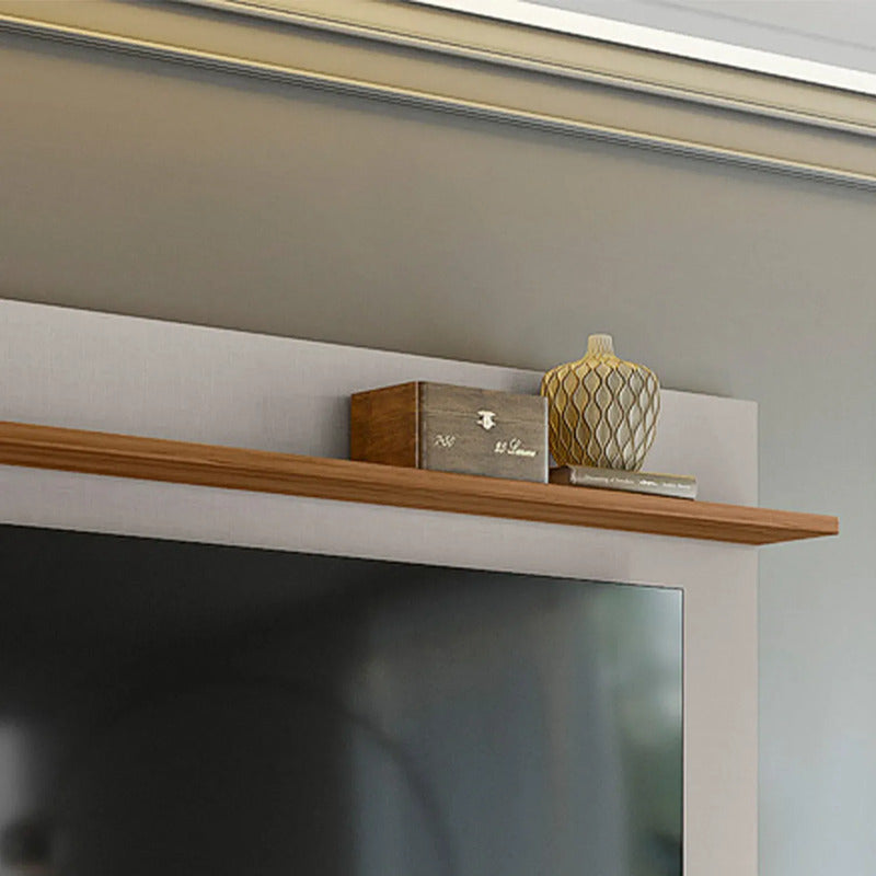 Rack Tv Premium Exahome 70 Pulgadas Mueble Televisión Blanco