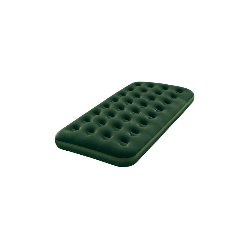 Combo 2 Colchone Inflable D 1 Plaza + 2 Almohadas + Inflador Verde