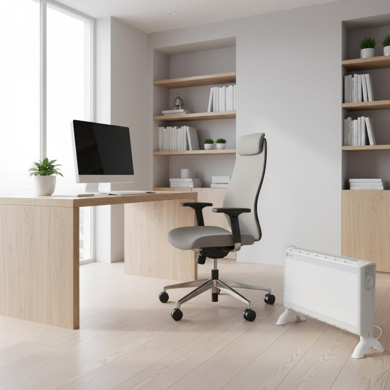 Calefactor Electrico Convector Exahome C1009 220v Blanco Blanco