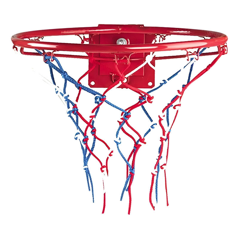 Aro De Basquet 1 Resorte Exahome Nº 7 Y Red Reforzado Basket