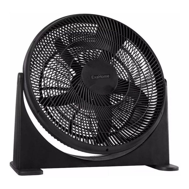 Ventilador Exa Turbo Exahome 20 Pulgadas 90w El Mas Grande Cantidad De Aspas 5 Estructura Negro Aspas Negro Diámetro 20   Material De Las Aspas Plástico 50.8 Cm