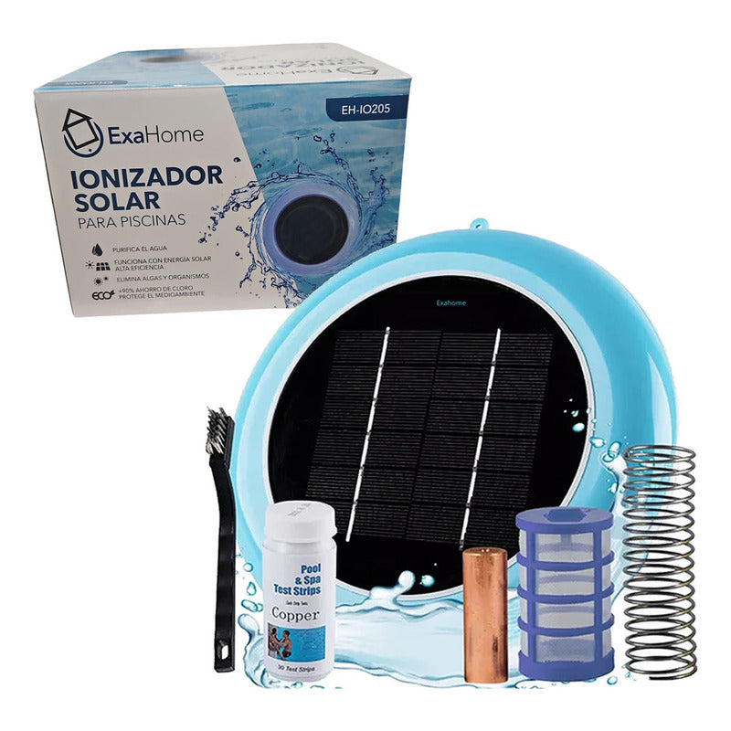 Ionizador Solar Pileta Exahome Boya Anti Sarro Pro Antisarro