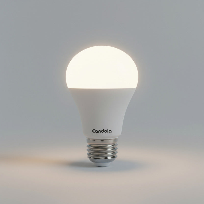 Lampara Led Foco  Clasica A60 12w Calida Pack 20u Blanco Cálido
