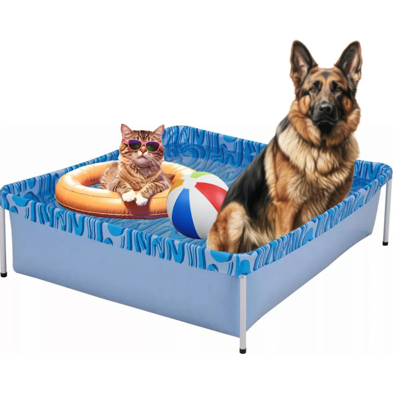 Pileta Para Mascotas Perro Gato Cachorro 106cm X 115cm