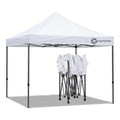 Gazebo Plegable Exahome 3x3 Impermeable Uniones Metalicas Of Color Blanco
