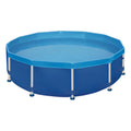Pileta Estructural De Lona Circular 4500 Litros Mor 1007 Azul