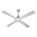 Ventilador De Techo Exahome 60 Con 4 Palas De Metal Color Blanco Estructura Color Blanco, 1.2m De Diámetro 1.2 M