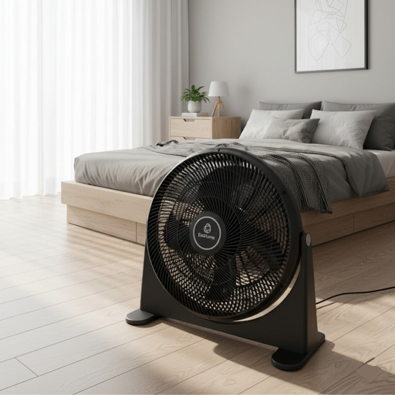 Ventilador Exahome Turbo Exahome 20 Pulgadas Tienda Oficial 50.8 Cm Negro Plástico 5