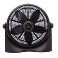 Ventilador De Piso Exahome Turbo Semi Industrial De 16  Y 90w Negro 16 Pulgadas Negro Plástico 5