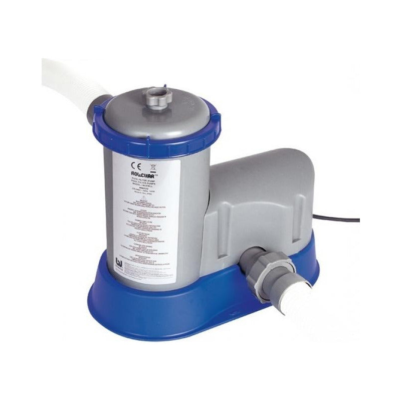 Bomba Filtro Bestway Mas L/ Hora Piletas Lona Limpieza Agua