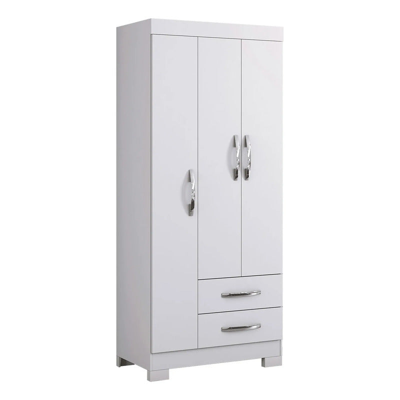 Placard Premium Ropero Exahome Multiuso 3 Puertas Exclusivo Blanco