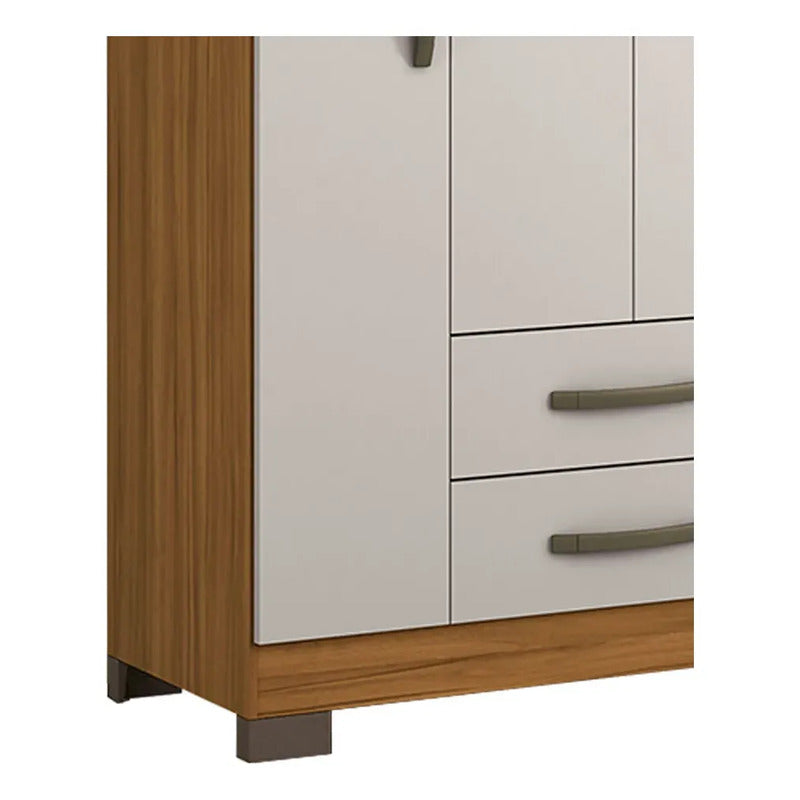 Placard Premium Ropero Exahome Multiuso 3 Puertas Exclusivo Roble