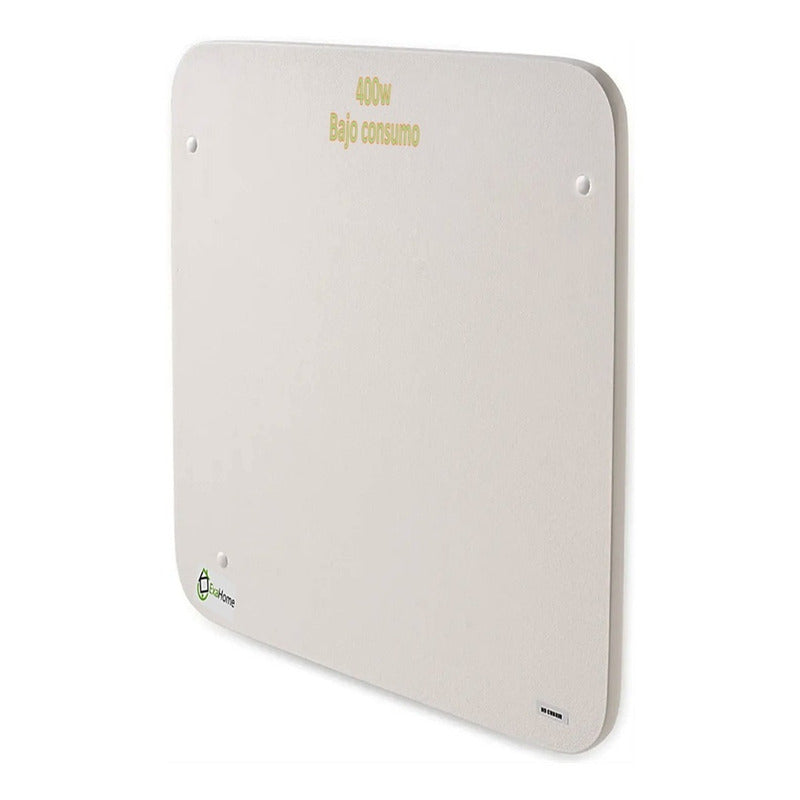 Panel Calefactor 400w Bajo Consumo Placa Estufa Color Blanco