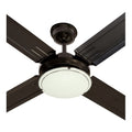 Ventilador De Techo Retráctil Exahome 6 Vel. Control Remoto Negro