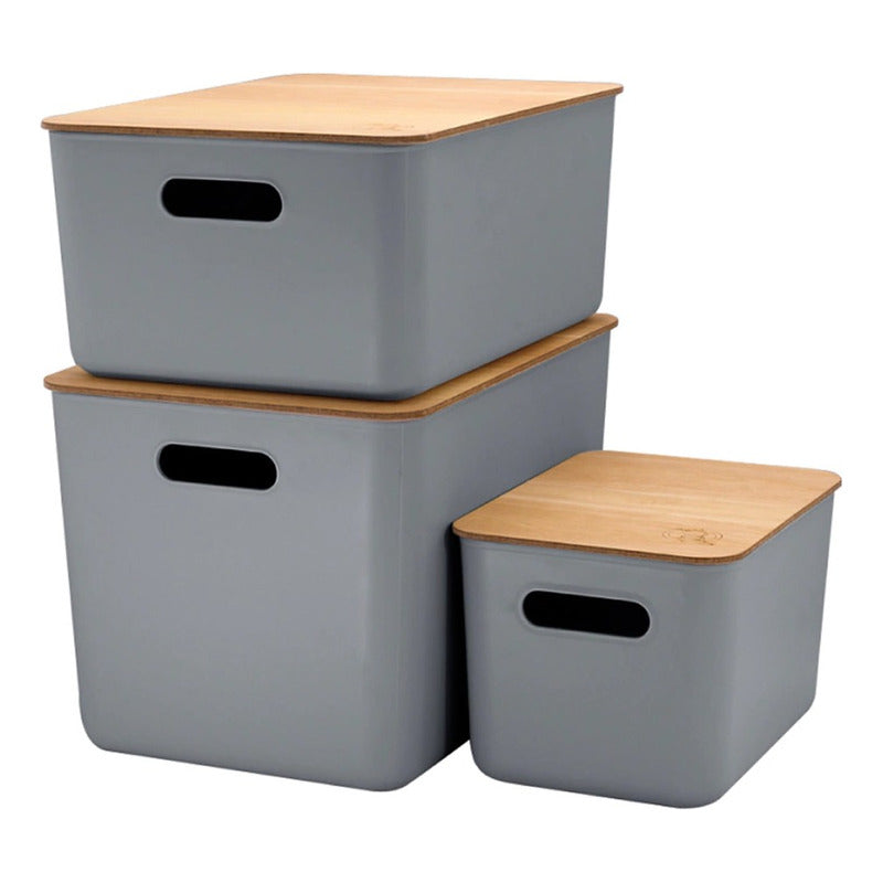 Cajas Organizadoras Paris Tapa De Made Tienda Oficial Blanco