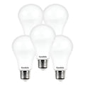Lampara Led Foco  Clasica A60 12w Calida Pack 5u Blanco Cálido