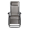 Reposera Gravedad Cero Exahome Premium Con Almohada Color Beige