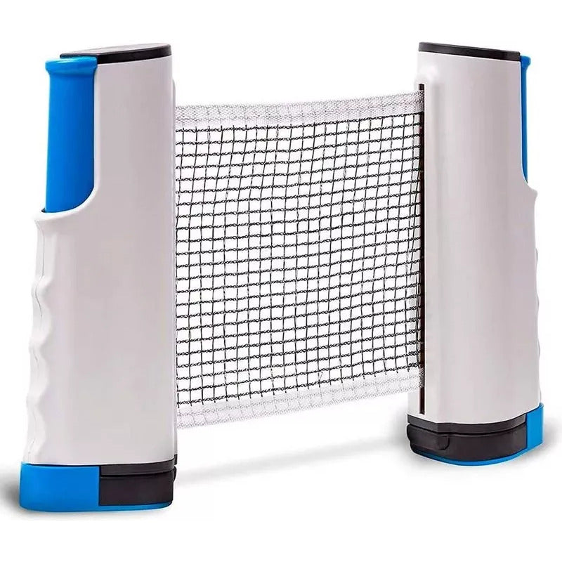 Set De Ping Pong 2 Paletas 1 Red 3 Pelotas Medida Ajustable