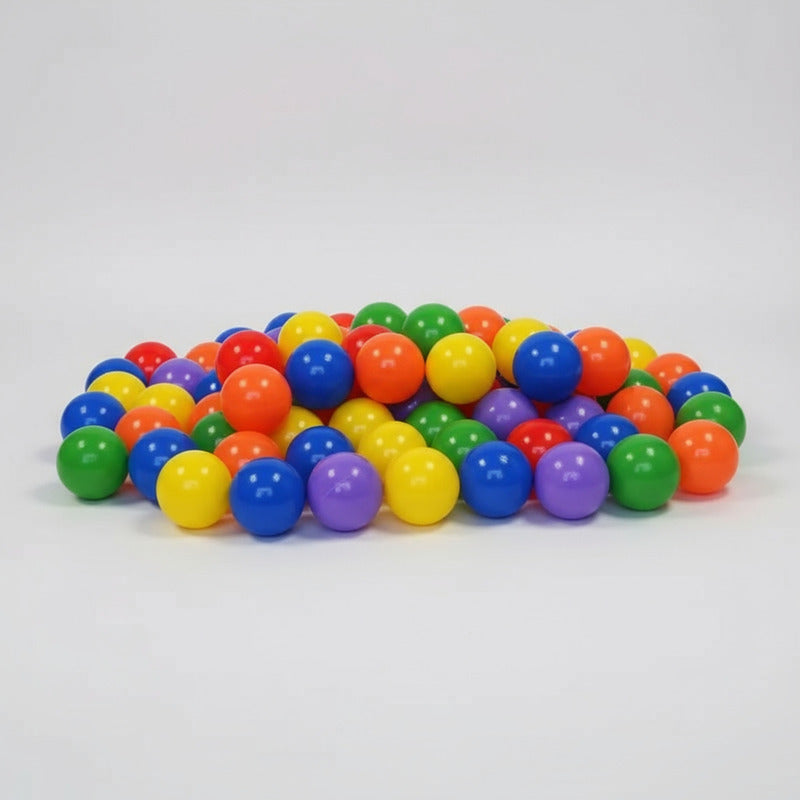 Bolson Bolsa 50 Pelotas - Peloteros Niños Casita Piletas Multicolor