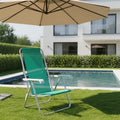 Silla Reposera Aluminio Sannet 8 Posiciones Playa Jardin