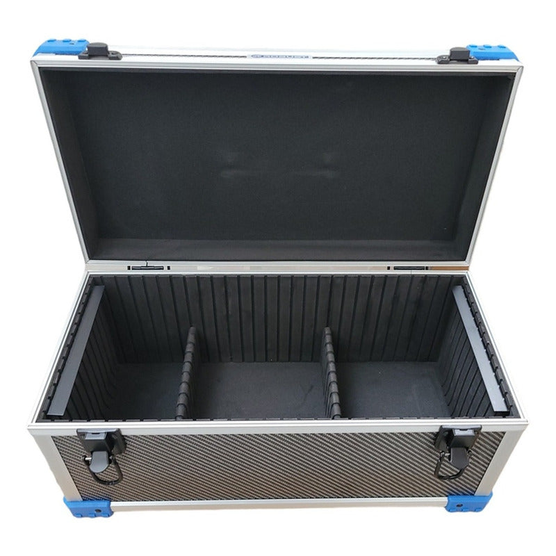 Maletín Aluminio Gabinete + Bandeja Porta Herramienta Pesca Aluminio