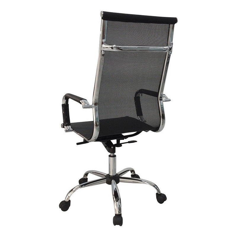 Sillon Director Ejecutivo Exahome Presidencial 54206 Alta Negro Mesh/tela