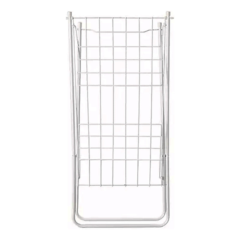 Tendedero Exahome Plegable De Pie Con Alas Para Tender Ropa Blanco