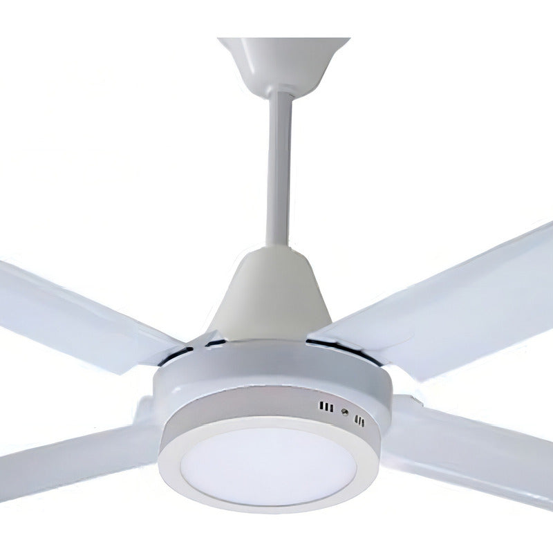 Ventilador De Techo Exahome Plafon Led 615 Skf Ind. Arg Cantidad De Aspas 4 Color De La Estructura Blanco Color De Las Aspas Blanco Diámetro 120 Cm Material De Las Aspas Metal 1.2 M
