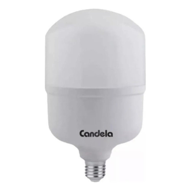 Lampara Led High Power 40 Watts = 220 Watts Fria Candela Blanco Frío