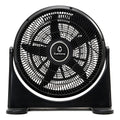 Ventilador Turbo Semi Industrial Exahome Ind. Nacional 35 Cm Negro 14 Pulgadas Negro Pvc 5