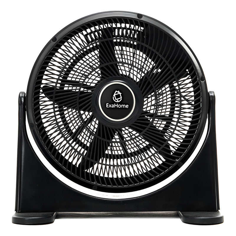 Ventilador Turbo Semi Industrial Exahome Ind. Nacional 35 Cm Negro 14 Pulgadas Negro Pvc 5