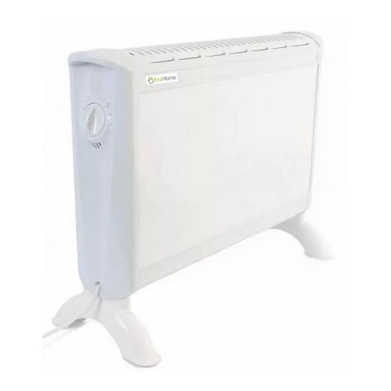 Calefactor Electrico Panel Estufa 3 Niveles 2 Años Exahome Color Blanco