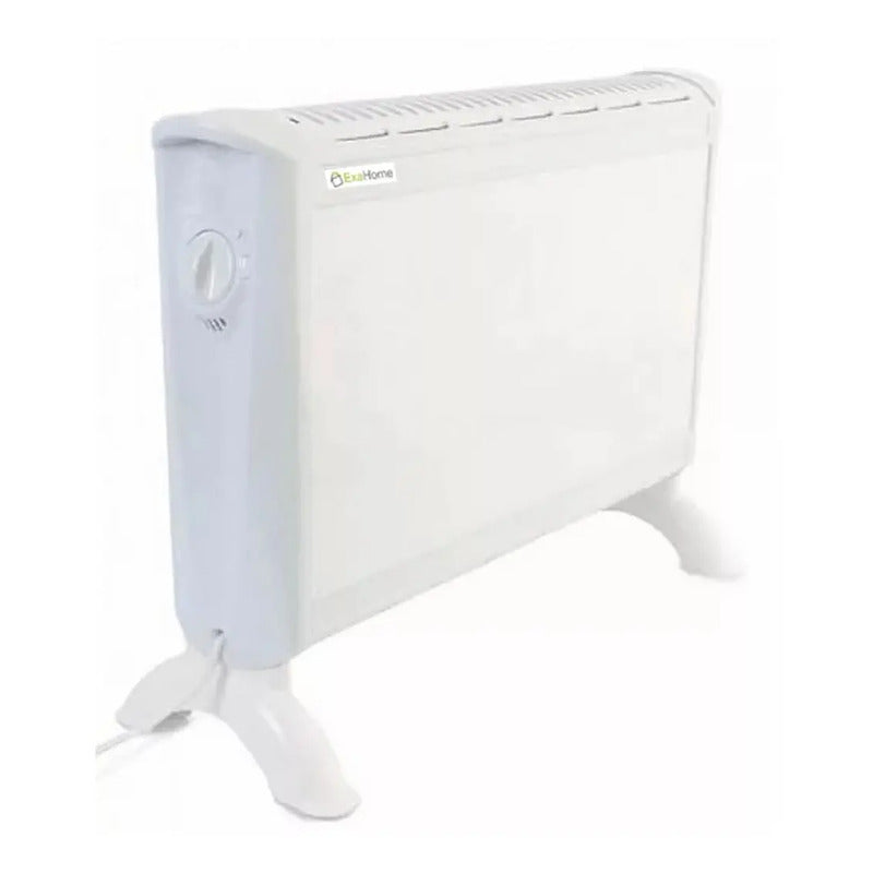 Calefactor Electrico Panel Estufa 3 Niveles 2 Años Exahome Color Blanco