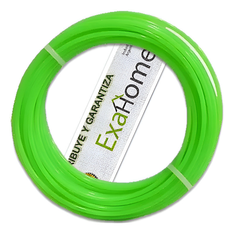 Tanza Redonda Para Bordeadora De 1,5 Mm X 10 Metros Exahome Verde Varios