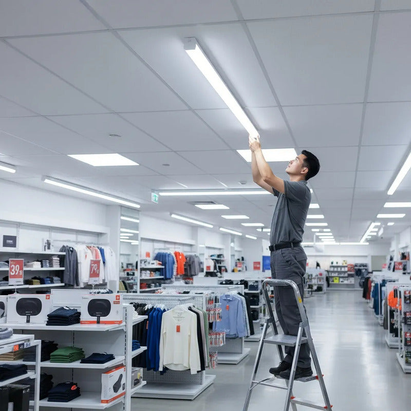 Tubo Led T8 Lampara Tienda Oficial Blanco Frío