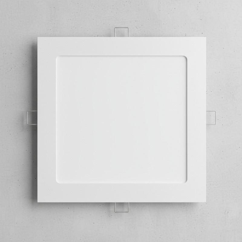 Plafon Cuadrado Led Embutible 18w Luz Fria Blanco Frío
