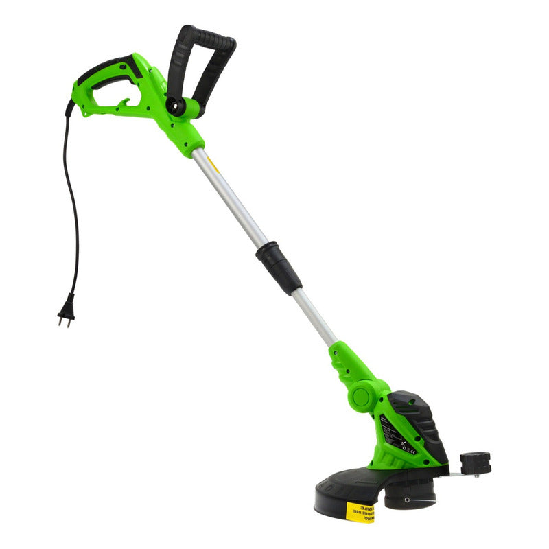 Bordeadora Electrica Exahome Telescopica De Aluminio Liviana 550w Verde