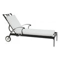 Colchoneta 190x60 P/ Camastro Reposera Exterior Impermeable Blanco