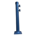 Soporte De Sombrilla Jardin Playa Pileta Parque Ajustable Gris Soporte