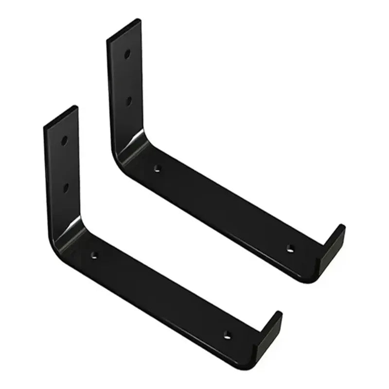 Estante De Hierro Mate Exahome 15x10x3 Cm Modelo H15 Negro