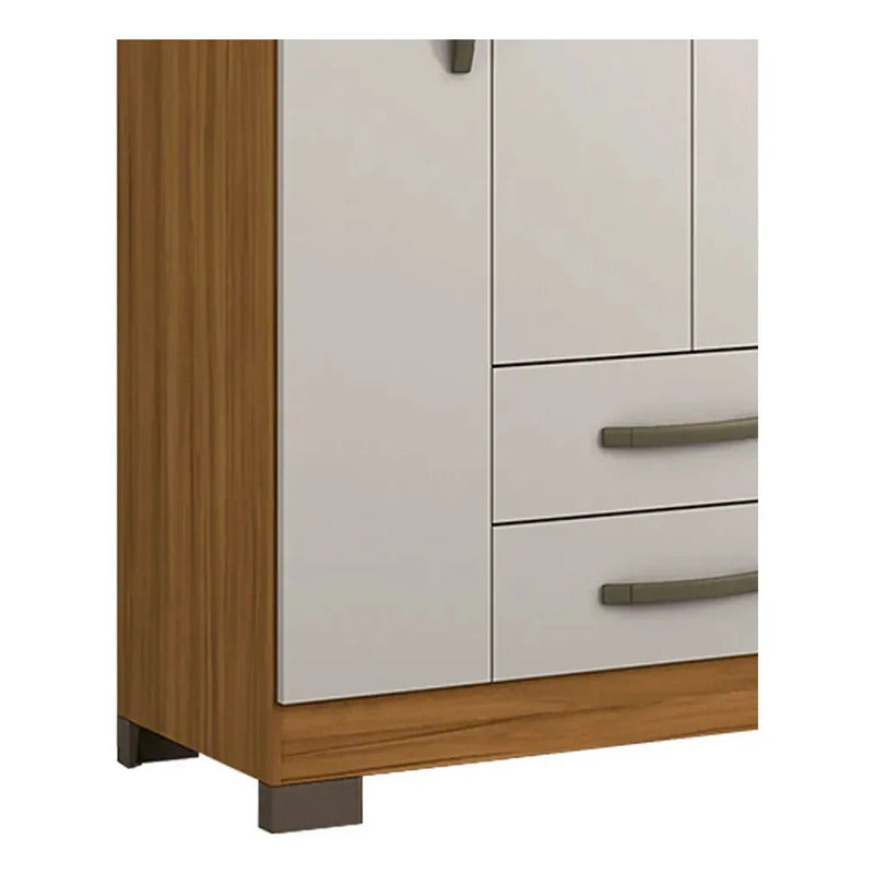 Placard Premium Ropero Exahome Multiuso 3 Puertas Exclusivo Roble
