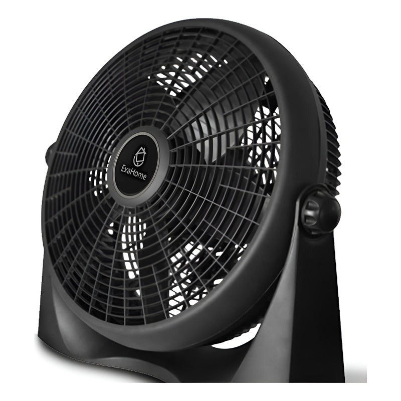 Ventilador Turbo Exahome Mesa Pared Tech Tienda Oficial 40.64 Cm Negro Plástico 5