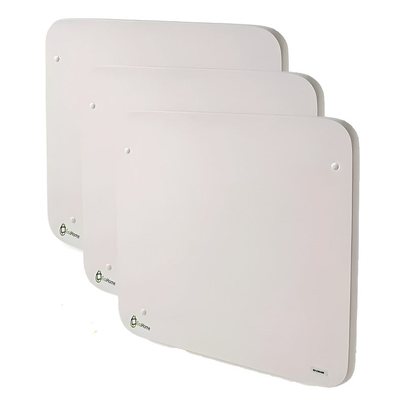 3 Panel Placa Calefactor 480w Bajo Cons Tienda Oficial Blanco