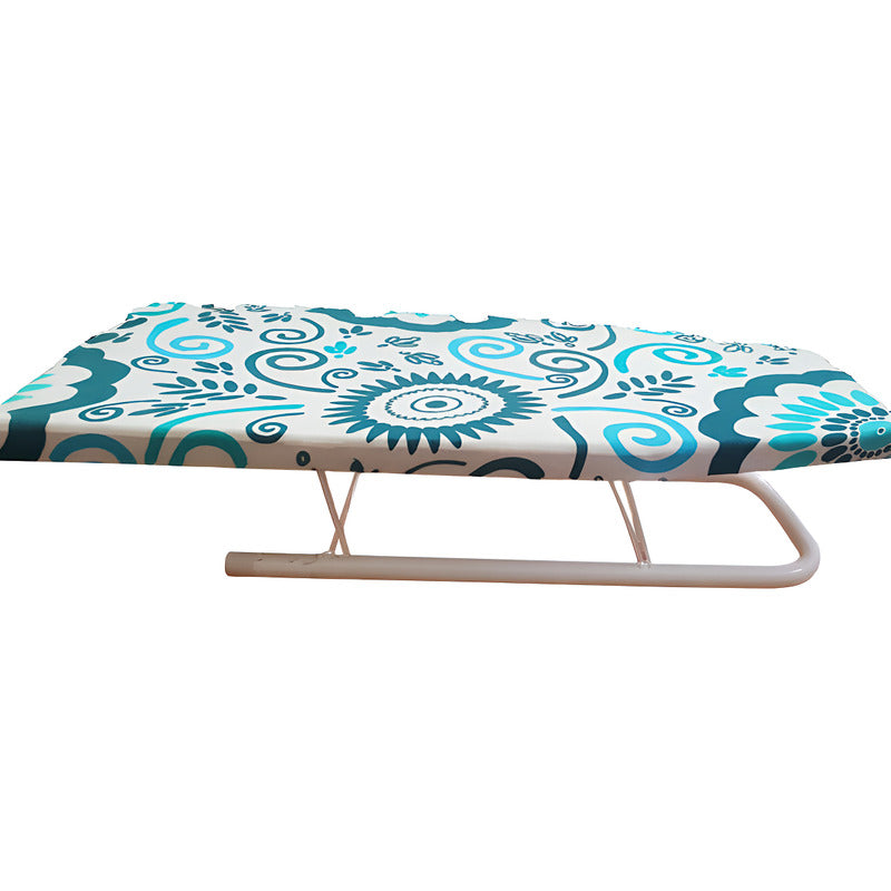 Tabla De Planchar De Mesa Plegable Practica Liviana De Mesa Floreado Verde