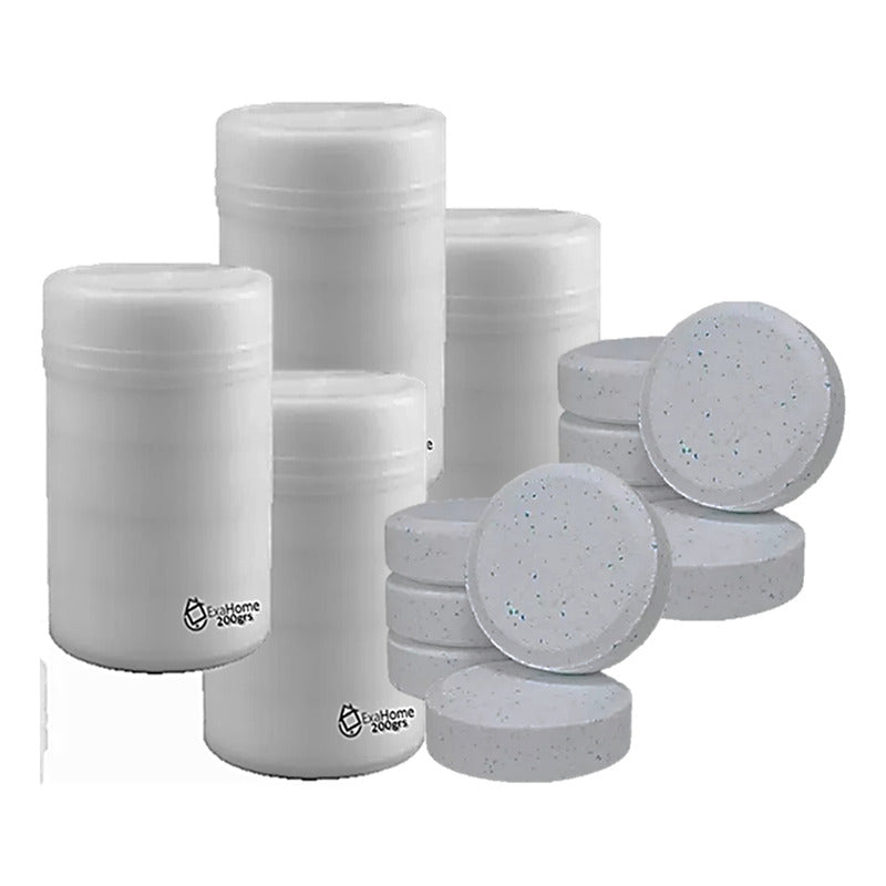 4kg D Pastillas Cloro Multiacción De 200grs Pileta Alguicida