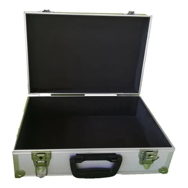 Maletin Aluminio 33 Con Llaves Caja De Herramienta Notebook Color Gris