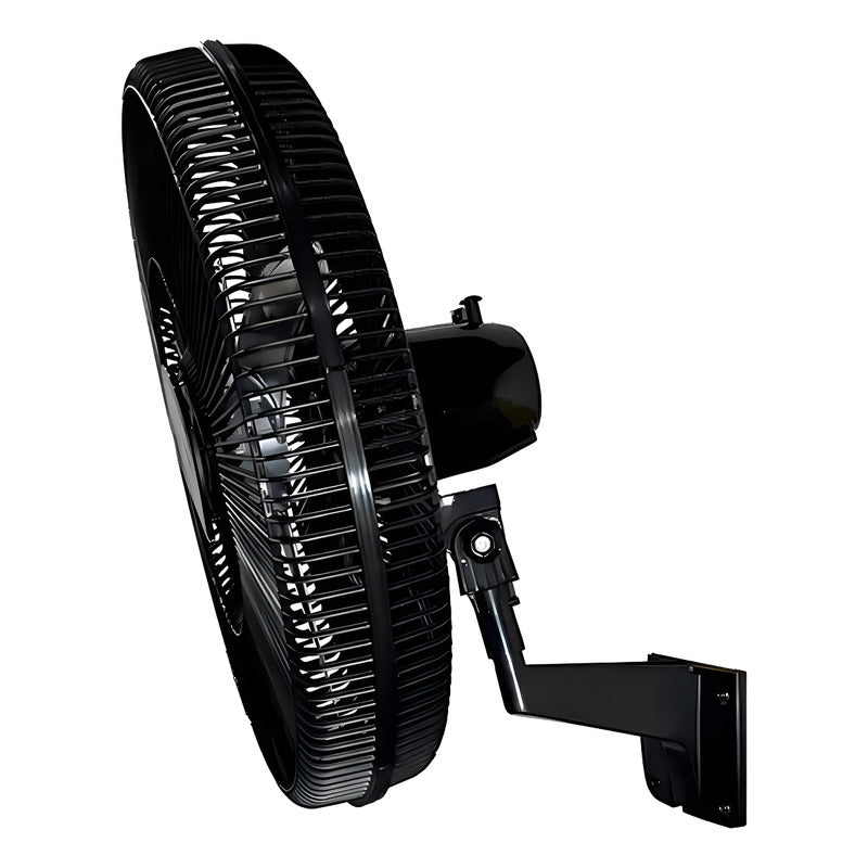 Ventilador De Pared Semi Industrial Exahome Ex20 50cm Negro 80w Silencioso 50 Cm 50/60 Hz Metal 3