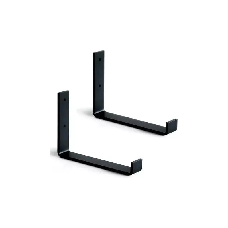 Mensula Para Estante X 2 Exahome Repisa Madera 20cm