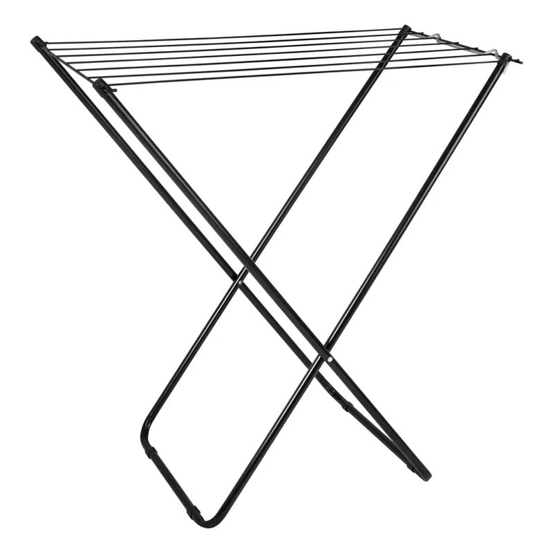 Tender De Pie Exahome Negro Plegable Ultra Liviano Ropa Negro